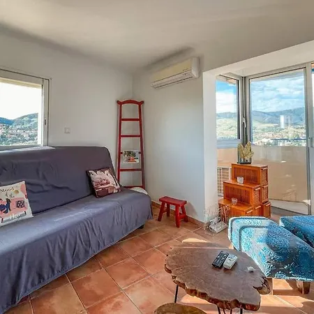 Attique A Banyuls - Vue Mer Et Montagne Buitenkant foto
